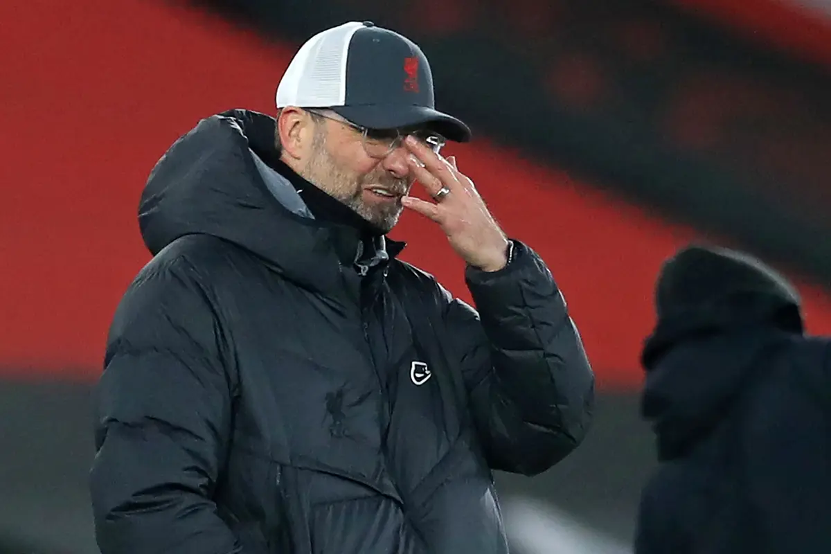 Ragam Ekspresi Jurgen Klopp Saat Liverpool Dikalahkan Southampton