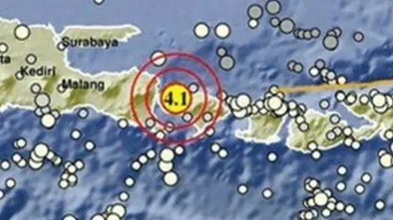 Gempa Magnitudo 4,1 Guncang Jembrana Bali