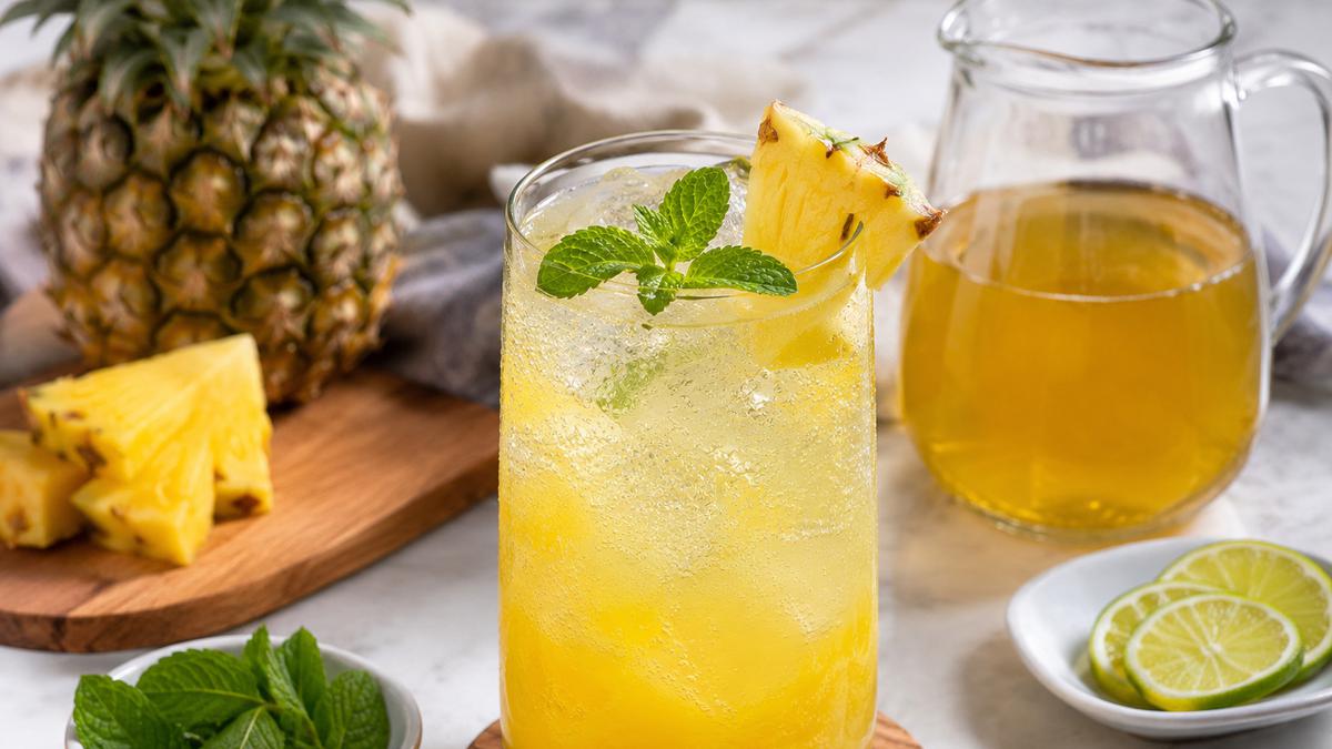 Resep Es Soda Nanas Segar yang Praktis dan Menyegarkan