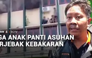 Tiga Anak Panti Asuhan Terjebak Kebakaran