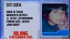 Anak pertama dari pasangan Marsani dan Tasmo itu menghilang dari rumah tanpa diketahui keberadaannya.