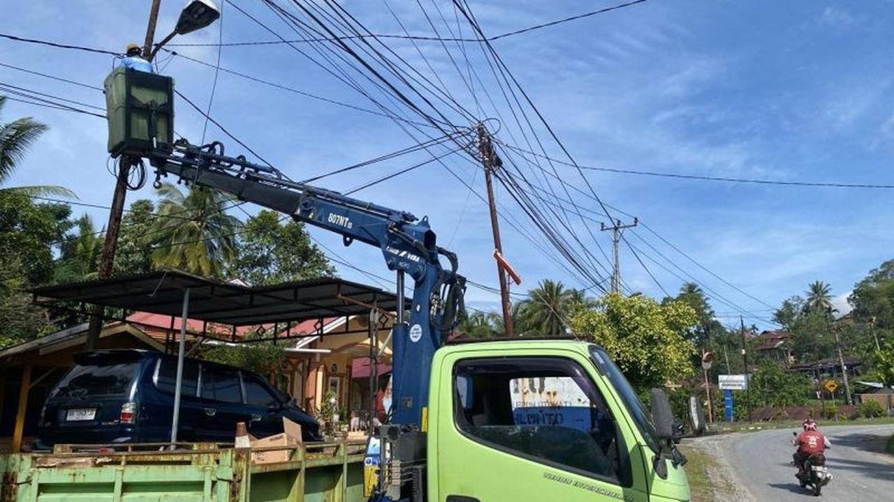 Pemko Sawahlunto Perkuat Pemeliharaan PJU, Pastikan Penerangan Optimal bagi Warga