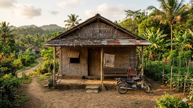 Model Rumah 1 Lantai Budget Rp30 Juta di Desa