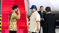 Gibran Antar Prabowo Lepas Landas ke Singapura