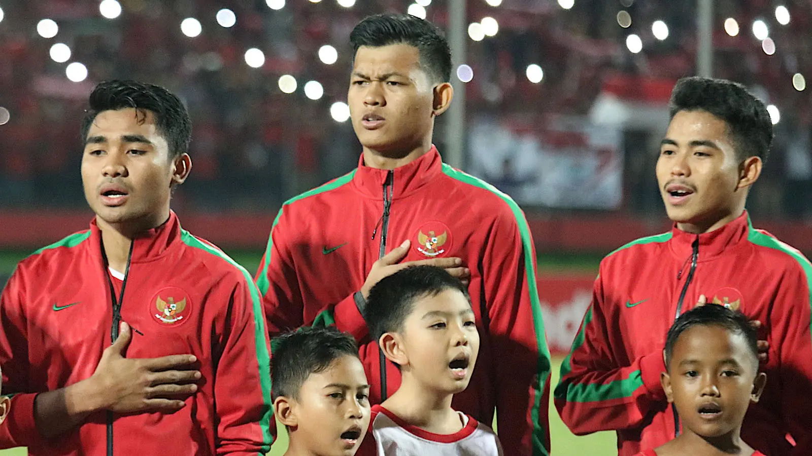 Kiper Timnas Indonesia U-19, Muhammad Riyandi. (Bola.com/Aditya Wany)