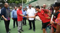 Cek Persiapan Atlet SEA Games 2019, Menpora Tinjau Pelatnas Tenis Lapangan