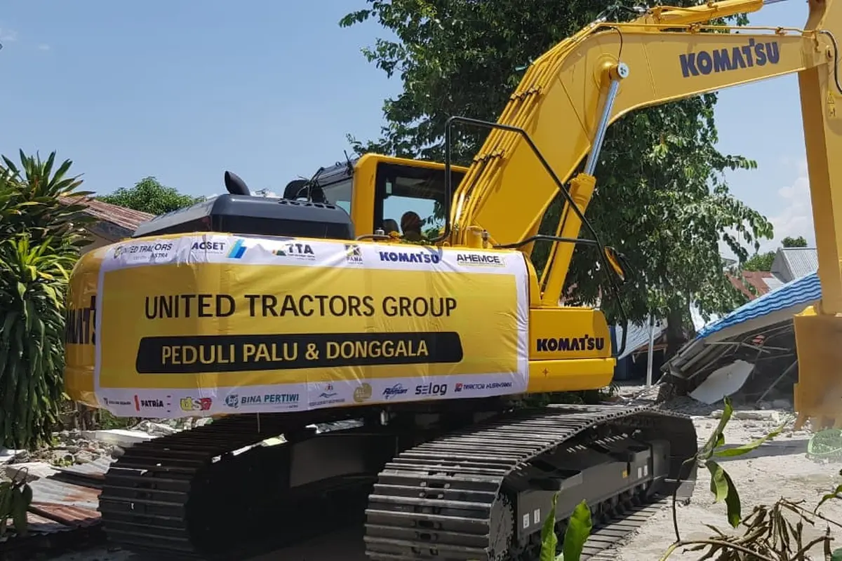 United Tractors turut membantu korban gempa Donggala dan Palu di Provinsi Sulawesi Tengah.