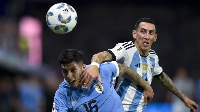 Foto: Argentina dan Brasil Kompak Kalah dari Uruguay dan Kolombia di Kualifikasi Piala Dunia 2026, Duo Liverpool Jadi Bintang