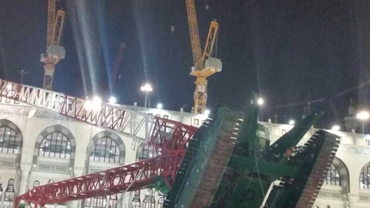 Ini crane raksasa yang timpa ratusan jemaah haji