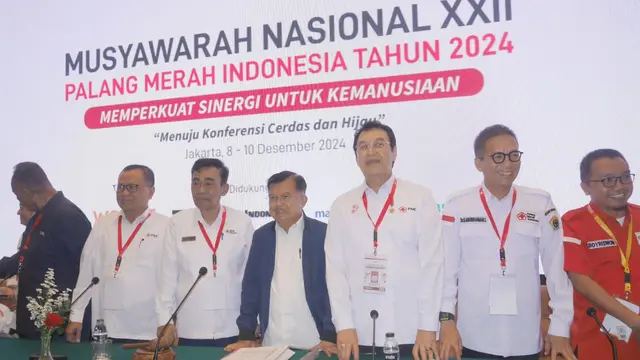 Sidang Pleno Kedua Musyawarah Nasional (Munas) ke-22 Palang Merah Indonesia (PMI) tahun 2024, Minggu malam (8/12/2024).