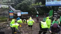 Banjir Bandang kembali Terjang Kawasan Wisata Guci Tegal, 3 Jembatan Hilang
