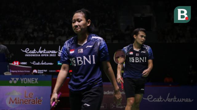 East Ventures Indonesia Open 2022: Rinov Rivaldy/Pitha Haningtyas Mentari