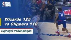 John Wall dan Bradley Beal bergabung dengan 57 poin saat Wizards datang dari belakang untuk mengalahkan Clippers, 125-118.