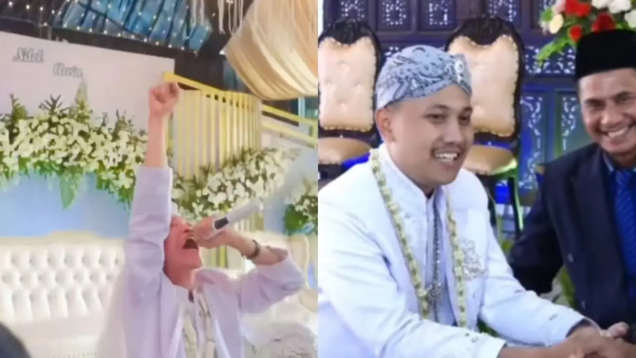 6 Momen Kocak saat Ijab Kabul, Pria ini Malah Sebut Nama Calon Mertua