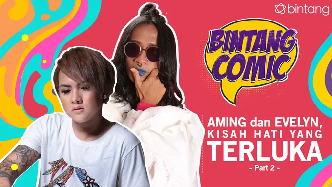 Bintang Comic Aming dan Evelyn