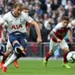 Arsenal. Harry Kane mampu mencetak 11 gol dan 3 assist ke gawang Arsenal dari total 16 laga di semua ajang kompetisi. Dari 16 laga tersebut, Harry Kane membawa Tottenham Hotspur, Norwich dan Leyton Orient 6 kali menang, 5 kali imbang dan 5 kali kalah. (AFP/Daniel Leal)