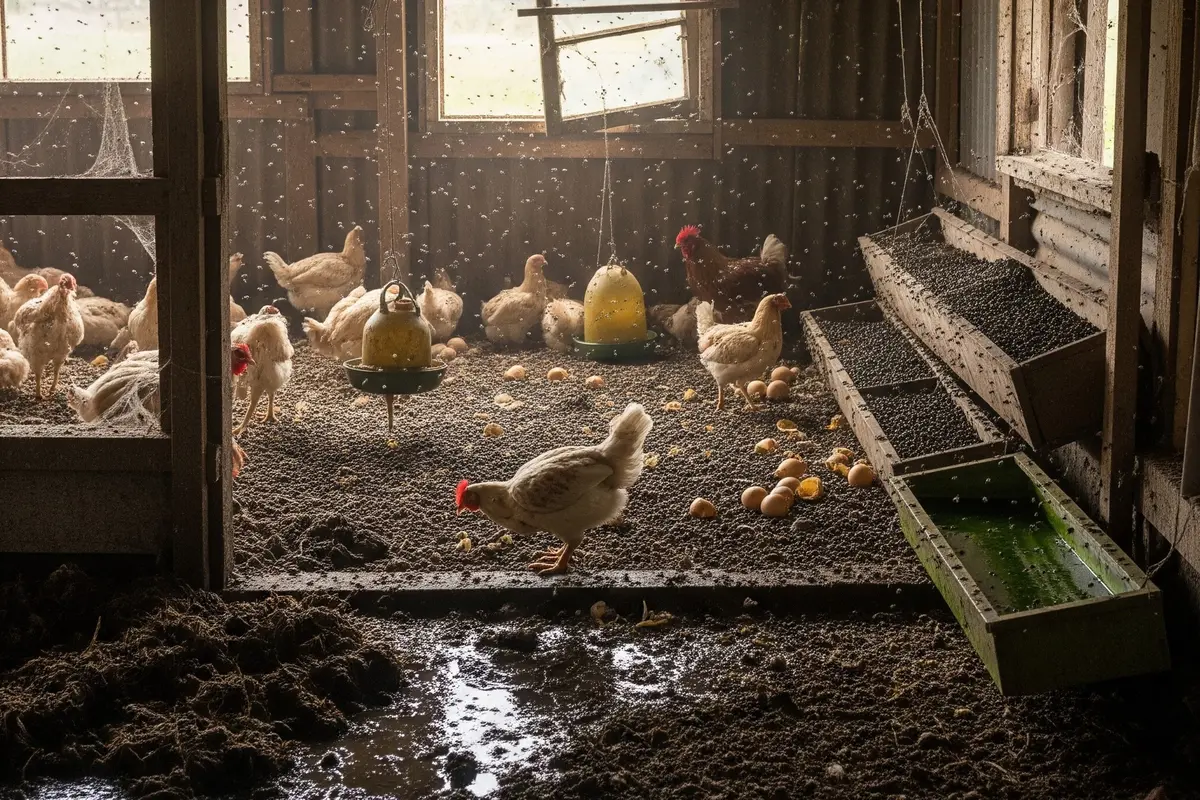 Kesalahan Desain Kandang Ayam yang Bikin Bau