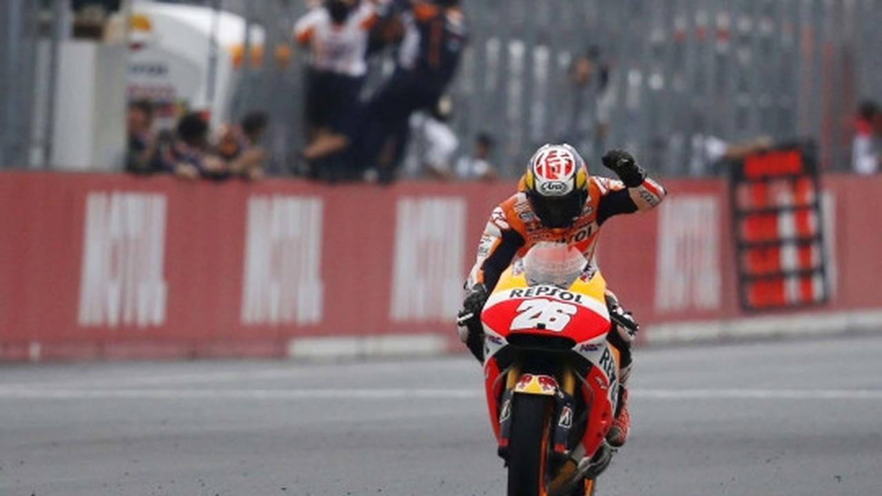 Aksi Dani Pedrosa jadi yang tercepat di sirkuit Motegi
