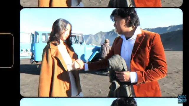 6 Momen Prewedding Joshua Suherman dan Clairine Clay di Bromo, Romantis