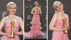 Julia Garner Tampil Cantik dan Raih Penghargaan di Golden Globe Awards 2023 (AP Photo)