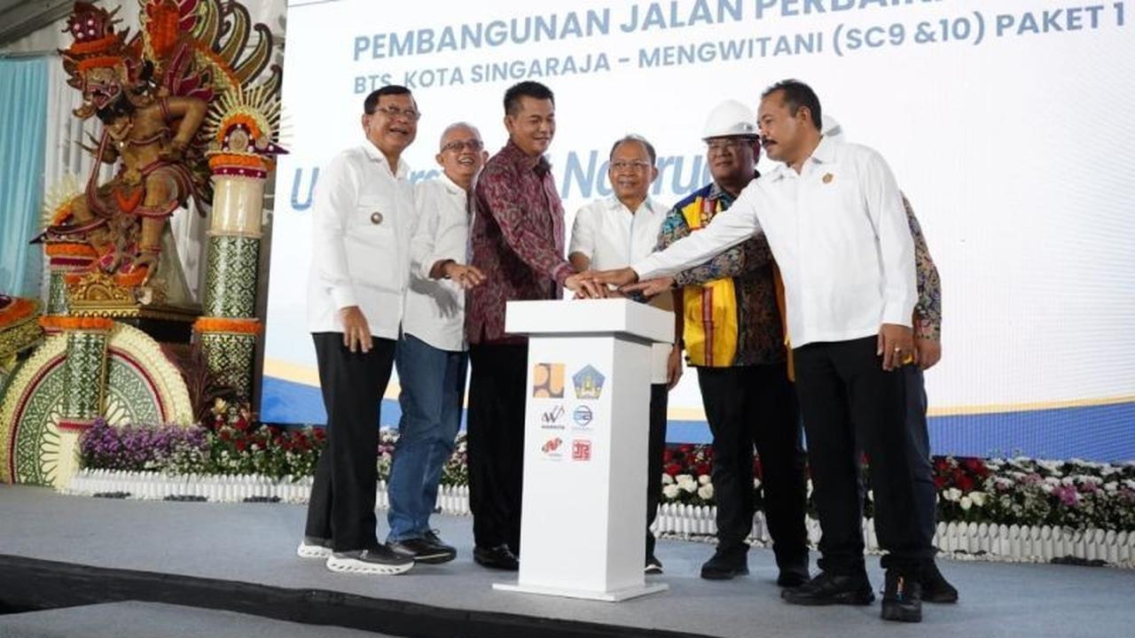 Pemprov Bali Lanjutkan Pembangunan Shortcut Singaraja-Mengwitani Titik 9 dan 10