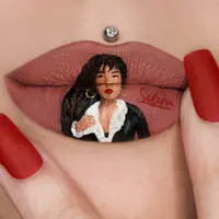 Lip Art. (via: Instagram/missjazminad)