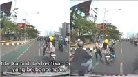 Aksi Pria Hentikan Ambulans di Tengah Jalan Demi Istri yang Mau Melahirkan Ini Viral (sumber: TikTok/@denisalfaro23)