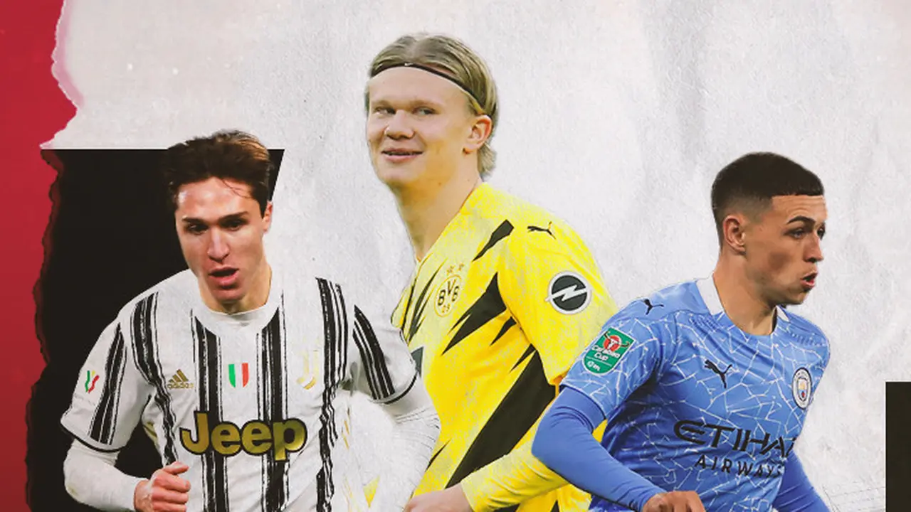 Erling Haaland, Phil Foden dan Federico Chiesa