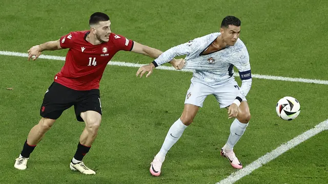 Hasil Euro 2024 Georgia vs Portugal