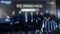 Jumpa pers DAIKIN Proshop Designer Awards 2023 di bilangan Jakarta Pusat, 26 Mei 2023. (Liputan6.com/Asnida Riani)