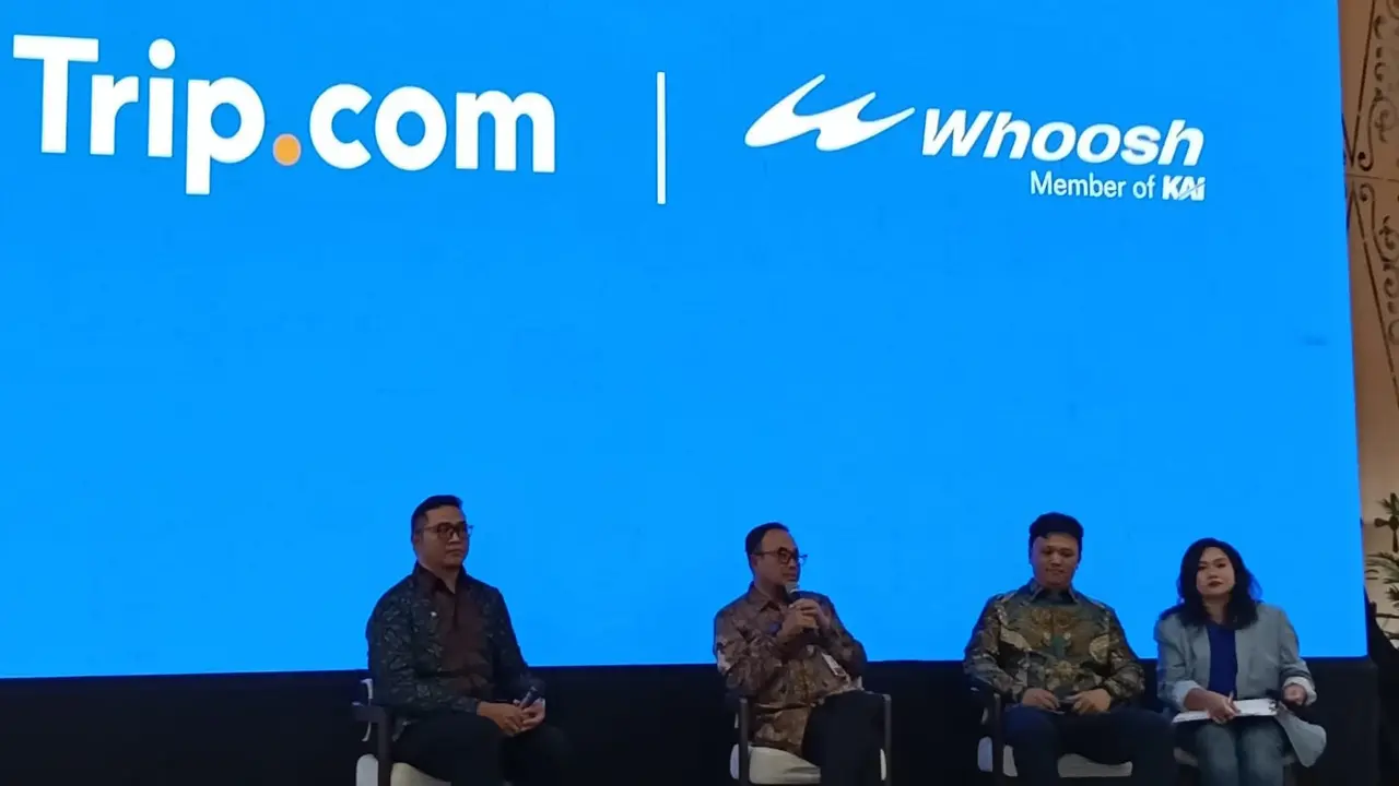 PT KCIC Gandeng Trip.com Masifkan Promosi Kereta Cepat Whoosh ke Turis-Turis ASEAN