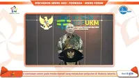 Menteri Koperasi dan UKM Teten Masduki&nbsp;dalam Forwada Discussion Series 2023 bertajuk Pengawasan Koperasi Pasca UU P2SK, Rabu (1/2/2023)