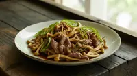 Resep Beef Enoki Saus Tiram yang Gurih dan Empuk