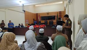 Sidang kasus perusakan rumah singgah di Sukabumi. (Liputan6.com/Fira Syahrin)