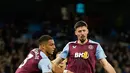 Aston Villa memberikan perlawanan dan sempat menyamakan kedudukan pada menit ke-20 melalui gol yang dicetak Jhon Duran. (AP Photo/Dave Thompson)