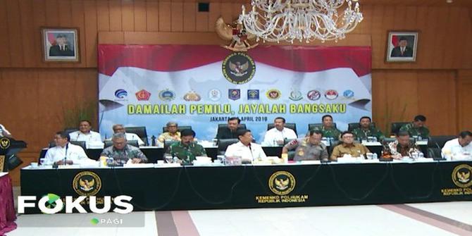 Jelang Pilpres dan Pileg 2019, Wiranto Pastikan Pemungutan Suara Berjalan Aman