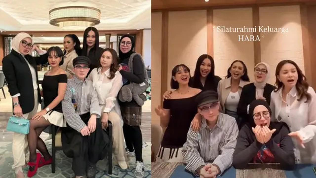 Bukan Kaleng-kaleng, Ini Potret Geng HARA ada Syahrini Tampil Santai Tapi Tetap Glamor