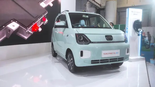 Mobil Listrik Seres E1 Muncul di PEVS 2023, Siap Tantang Wuling Air ev (Arief A/Liputan6.com)