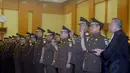 Upacara pengambilan sumpah jabatan, pelantikan dan serah terima jabatan para pejabat eselon II Kejaksaan dilaksanankan pada pukul 09.00 WIB Tempat Sasana Baharuddin Lopa Rabu (28/5/14) (Liputan6.com/Johan Tallo)