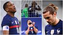 Para pemain Prancis tak mampu menutupi rasa kecewa usai menelan kekalahan di kandang sendiri saat menjamu Finlandia pada laga uji coba di Stade de France. Finlandia sukses membungkam Antoine Griezmann dkk dengan dua gol tanpa balas.