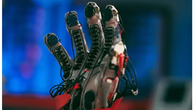 Prototipe Sarung Tangan Haptic. Dok: Meta Reality Labs