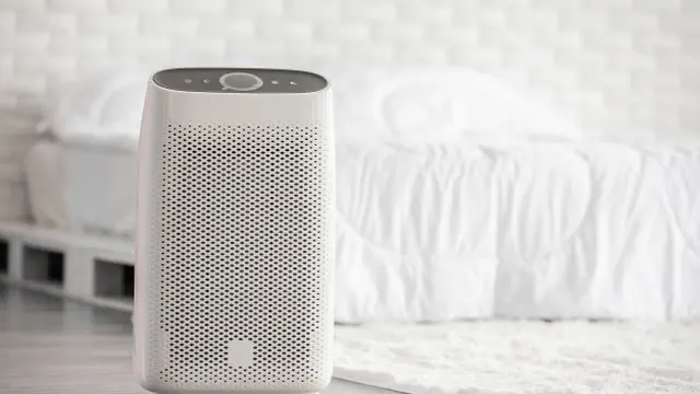 Pilih air purifier dengan indikator kualitas udara Clean Air Delivery Rate (CADR)