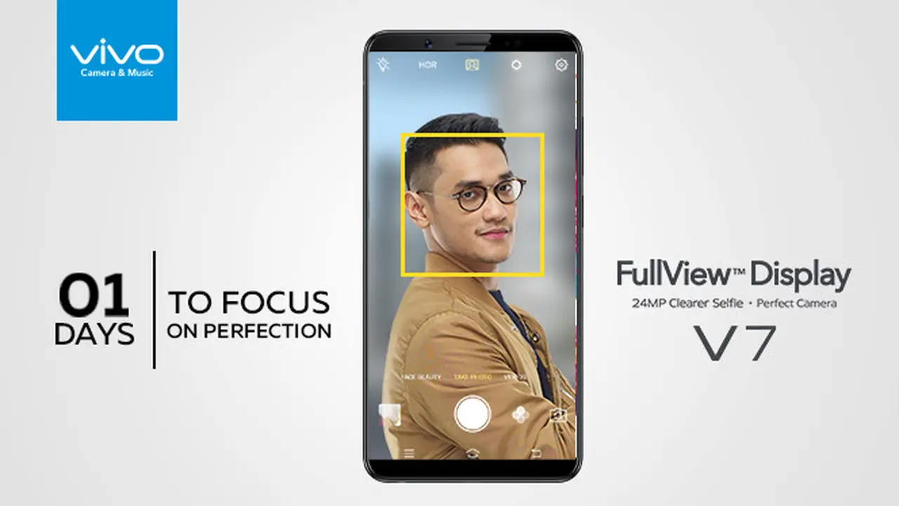 Besok, Vivo V7 Dengan Fitur Portrait Mode Siap Meluncur