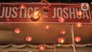 Para aktivis dari berbagai elemen masyarakat sipil menggelar aksi solidaritas menyalakan lilin untuk mengenang Brigadir Novriansyah Joshua Hutabarat alias Brigadir J di kawasan Taman Ismail Marzuki (TIM), Jakarta, Kamis (18/8/2022). Aksi solidaritas keadilan bertajuk 4.000 lilin digelar untuk memperingati 40 hari kematian Brigadir Nofriansyah Yosua Hutabarat alias Brigadir J. (merdeka.com/Iqbal S. Nugroho)