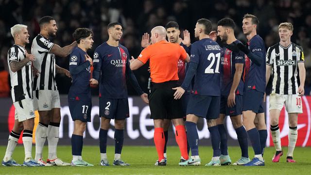 Foto: Penalti Kontroversial PSG Pupuskan Kemenangan Newcastle di Liga Champions 2023/2024