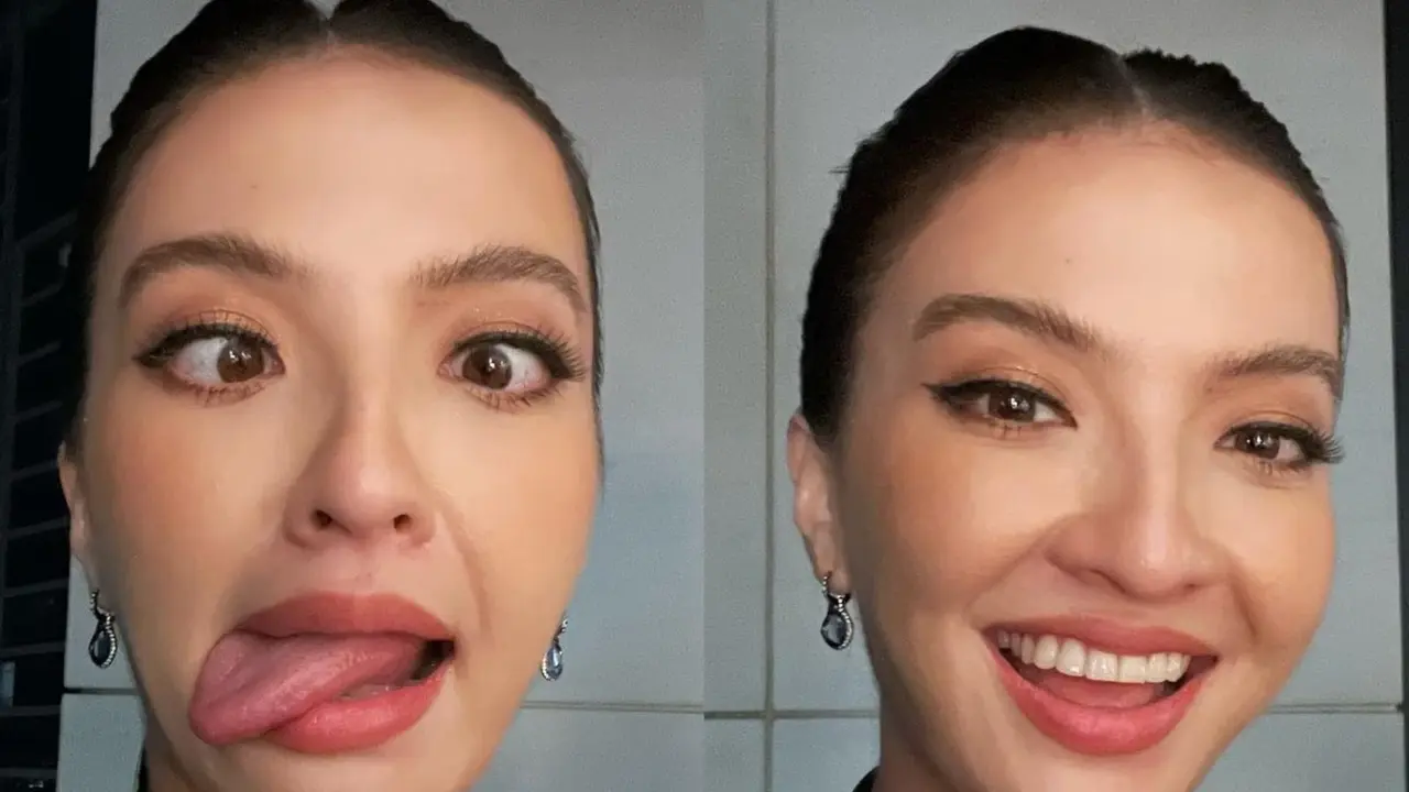 Potret Ekspresi Raline Shah
