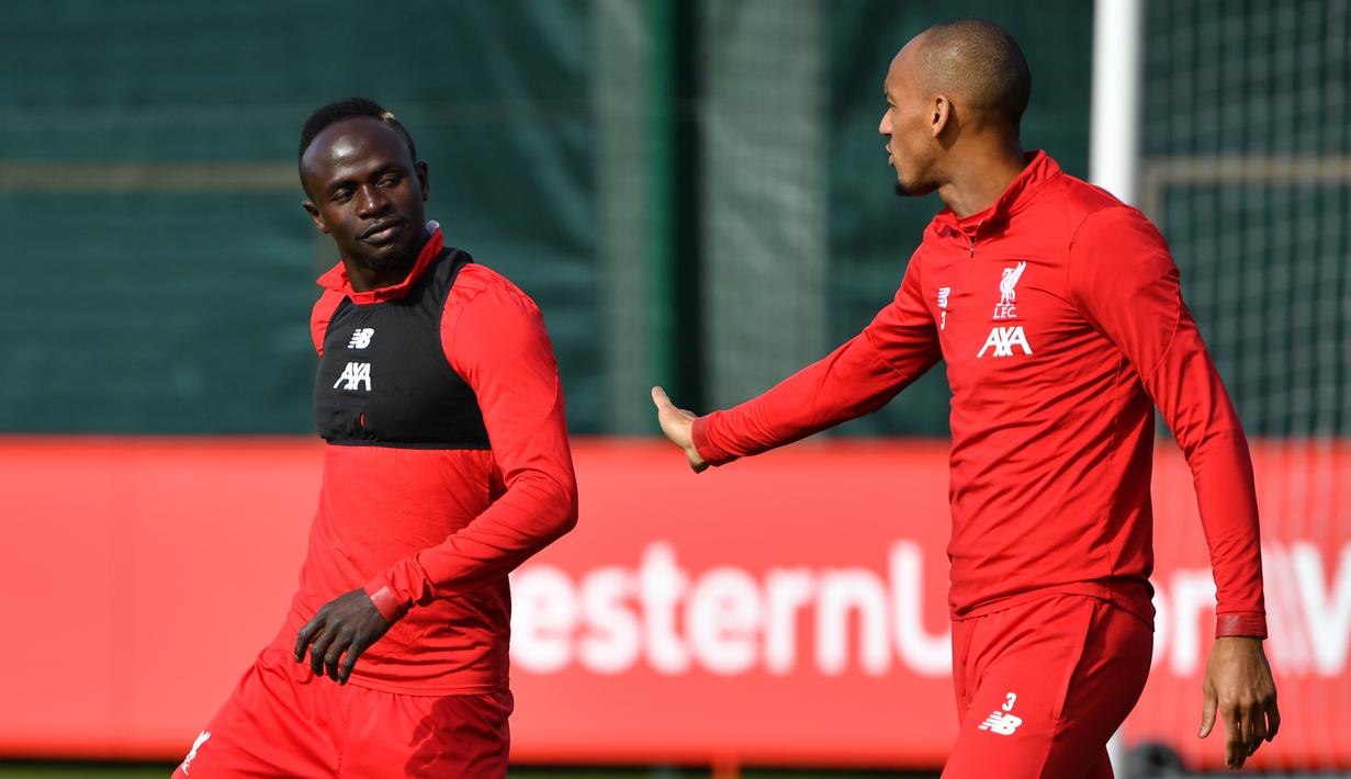 Hasil gambar untuk Sadio Mane kembali latihan