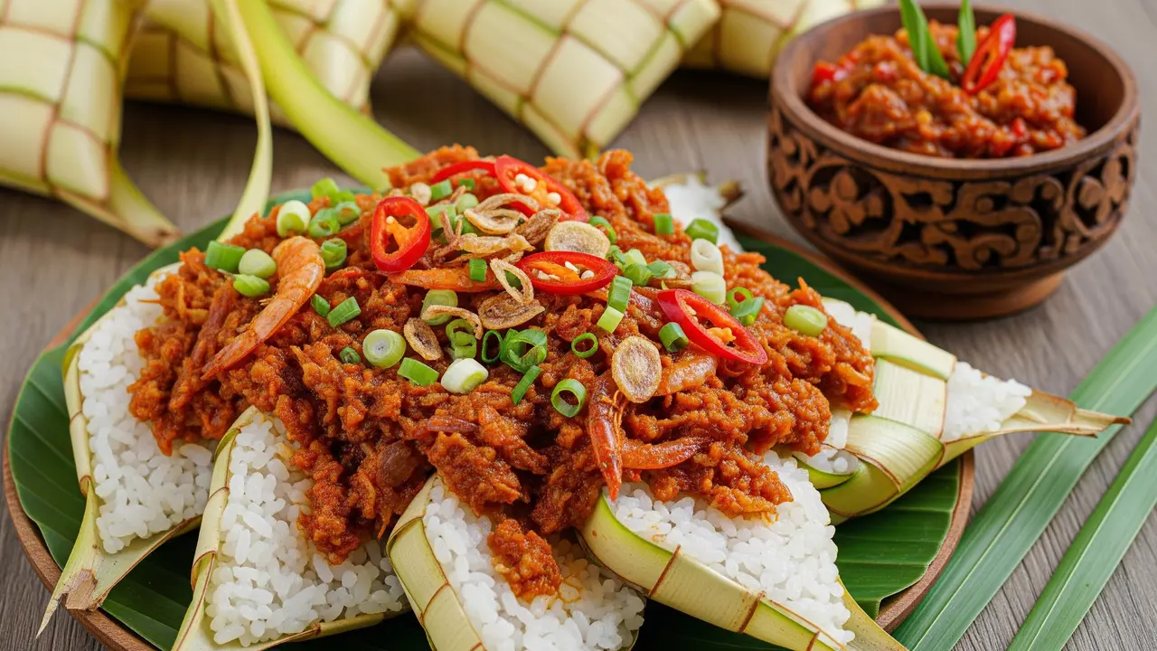 Ketupat Ebi Pontianak