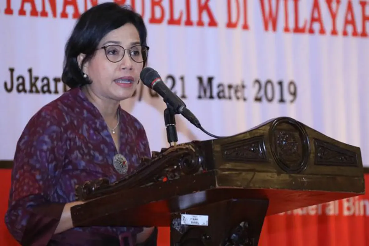 Menteri Keuangan Sri Mulyani Indrawati
