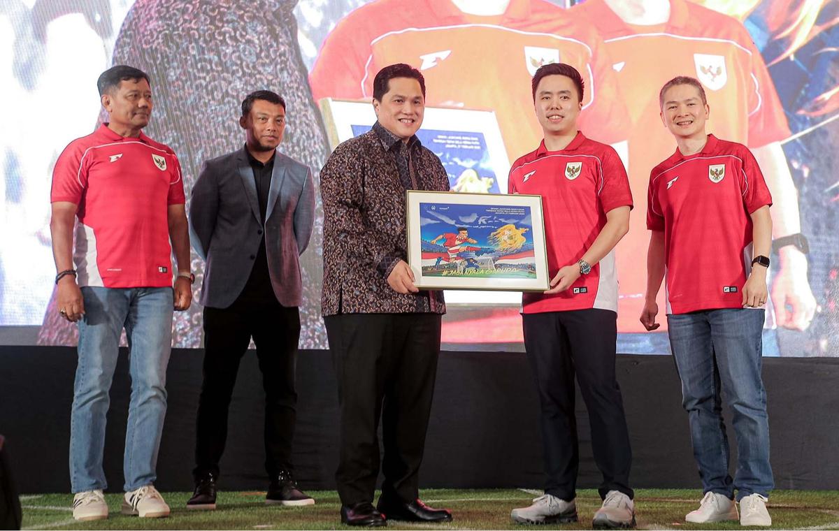 FOTO: Peluncuran Reksadana Sepak Bola Merah Putih